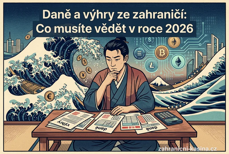 Daně a výhry ze zahraničí: Co musíte vědět v roce 2026