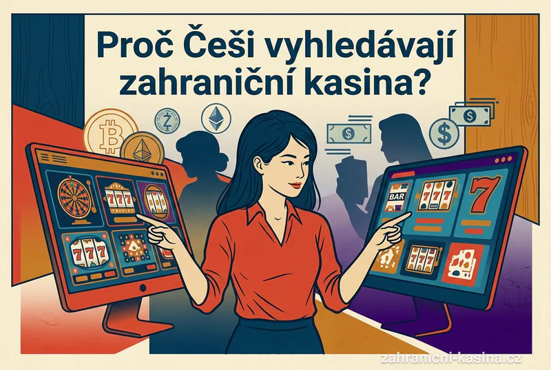 Proč Češi vyhledávají zahraniční kasina?